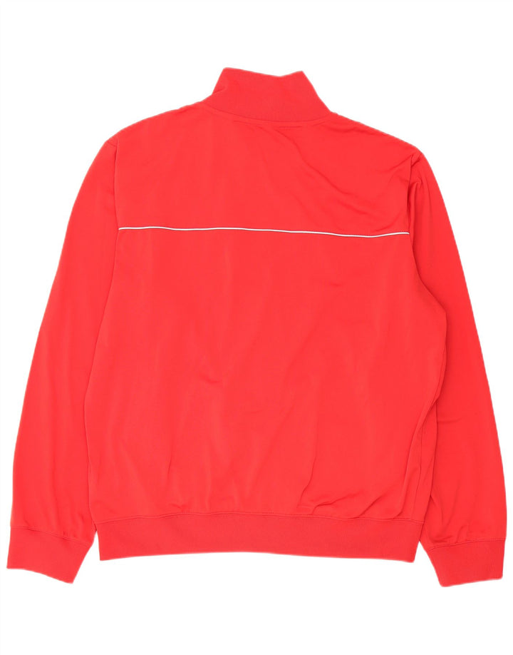 Nike - Chándal para hombre, chaqueta superior, poliéster rojo grande