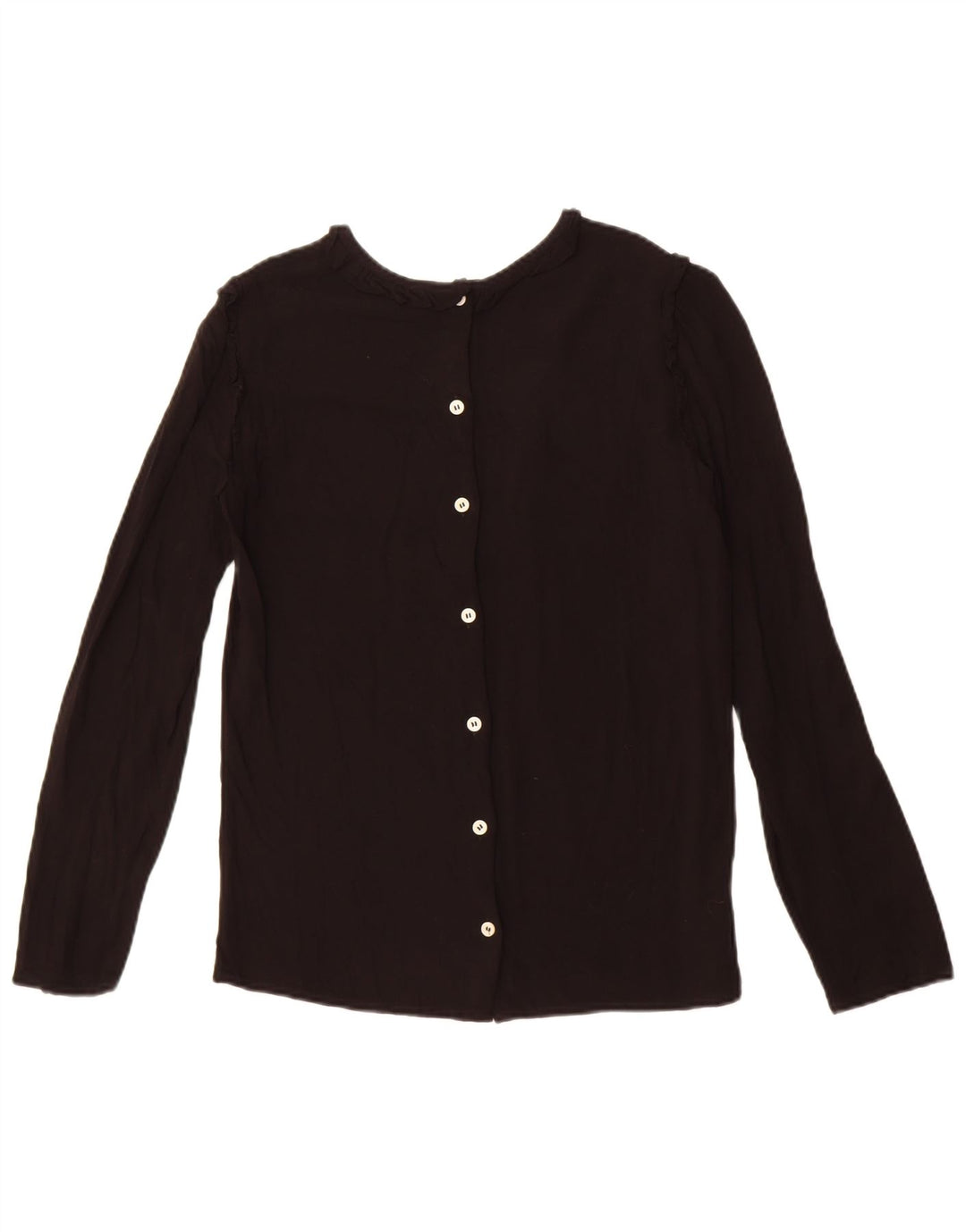Blusa Benetton Mujer ES 40 Mediano Negro