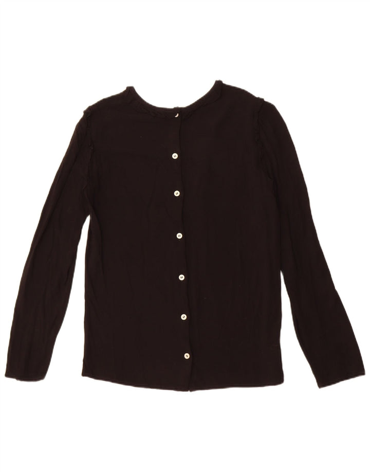 Blusa Benetton Mujer ES 40 Mediano Negro