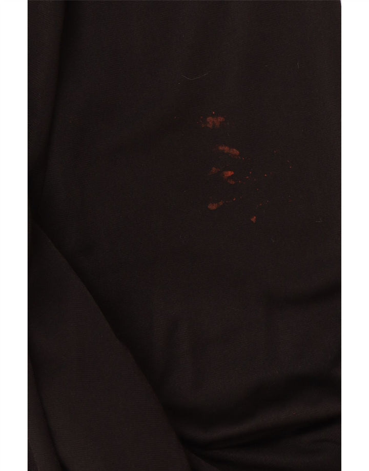 Adidas Chaqueta de chándal para hombre UK 38/40 Mediano Negro Poliéster