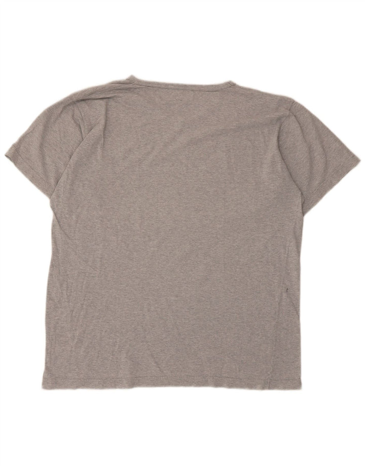 Calvin Klein Jeans Camiseta para hombre Top grande gris moteado