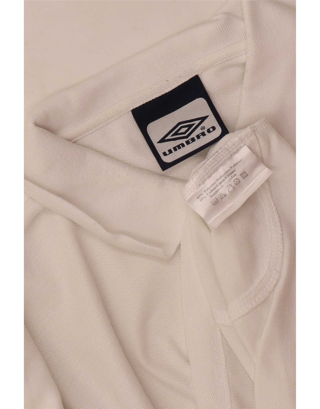 Polo Umbro Hombre Grande Blanco Poliéster Deportivo