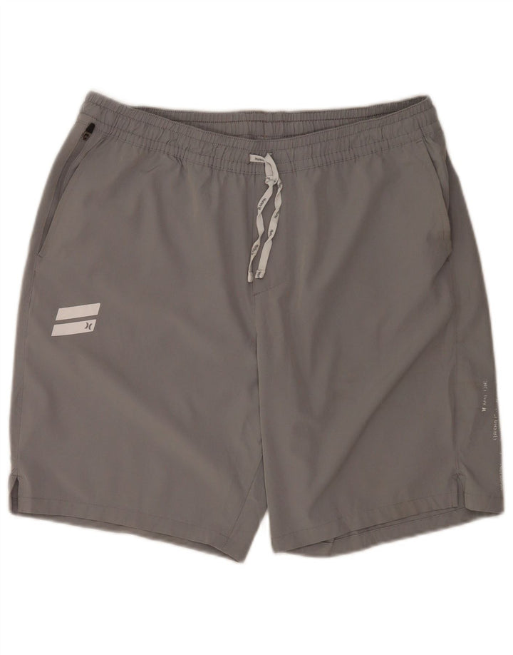 Hurley Bañador Corto Hombre Grande Gris Poliéster