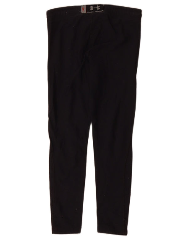 Under Armour Pantalones de chándal para niña 6-7 años Nylon negro