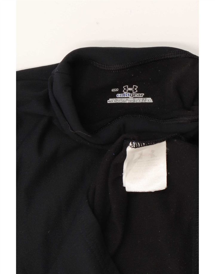 Under Armour Camiseta Cold Gear para hombre de manga larga de nailon azul marino pequeño