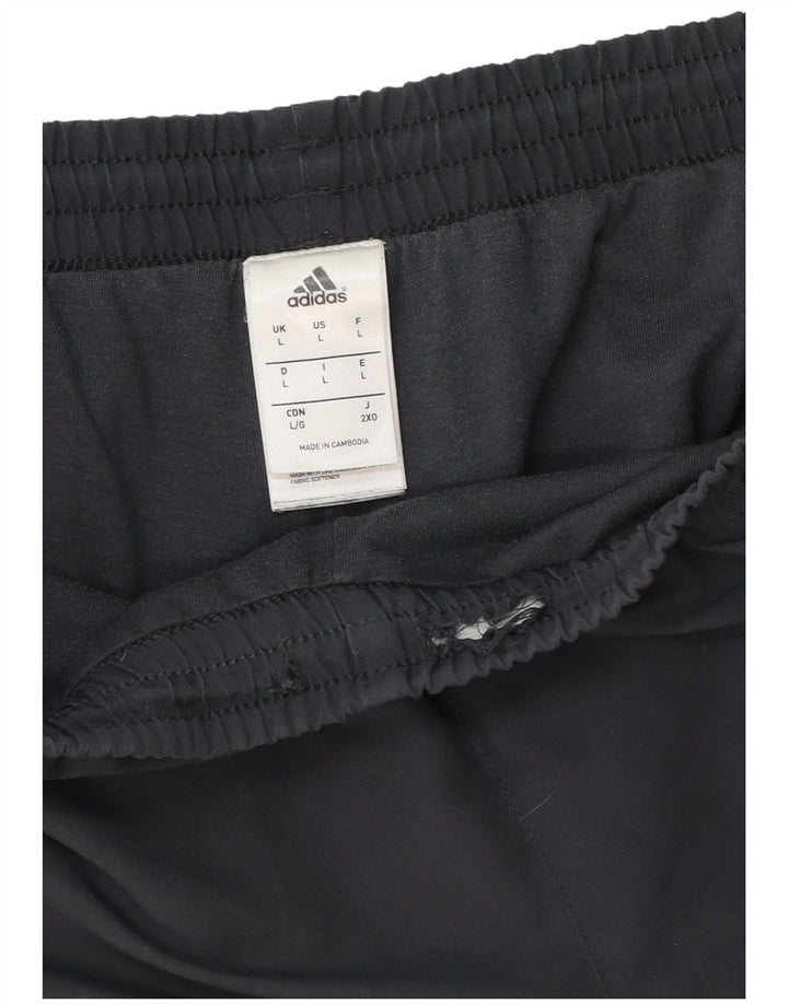 Pantalón De Chándal Adidas Hombre Grande Negro Poliéster