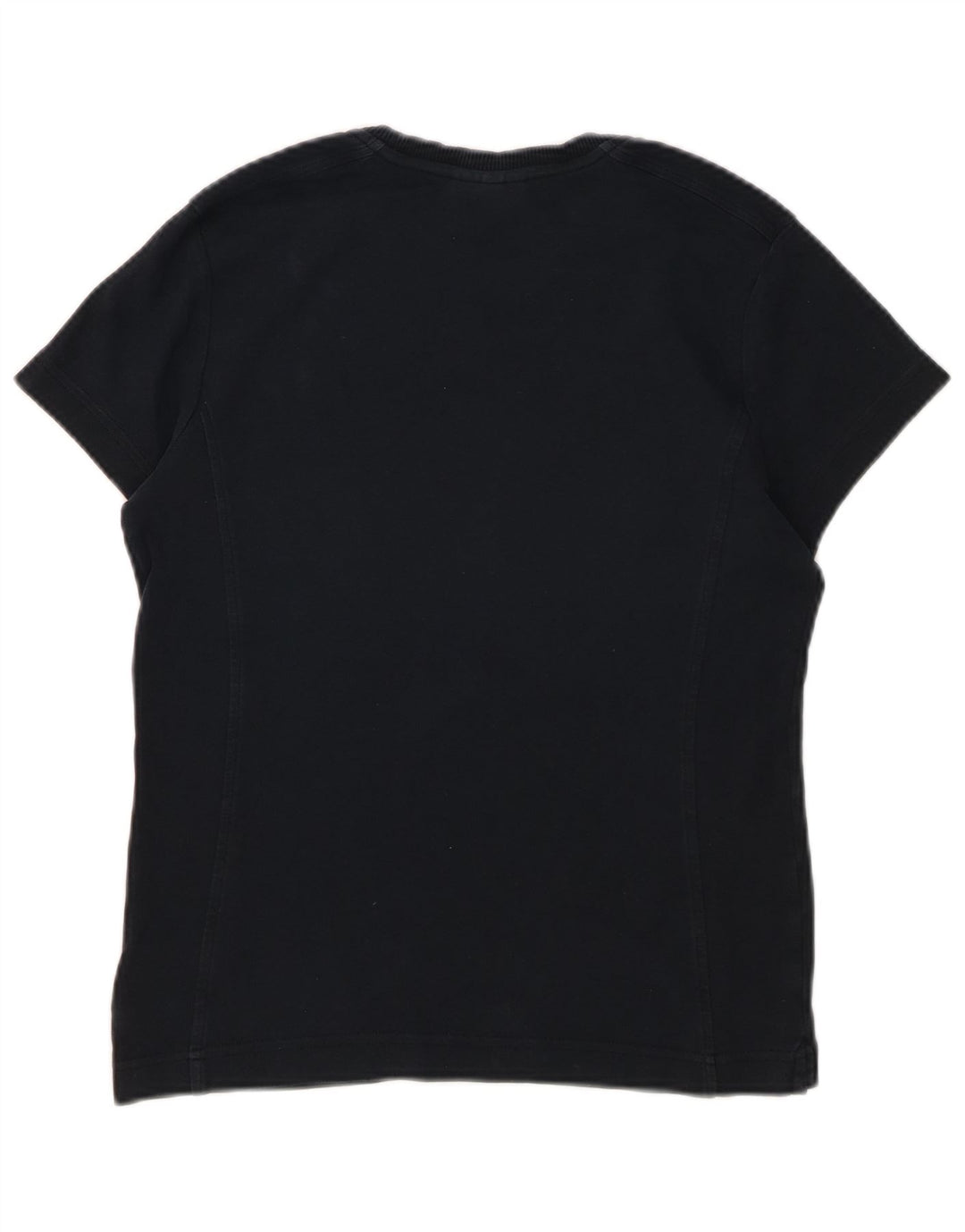 CHAMPION Camiseta de ajuste fácil para mujer UK 44 Large Azul marino