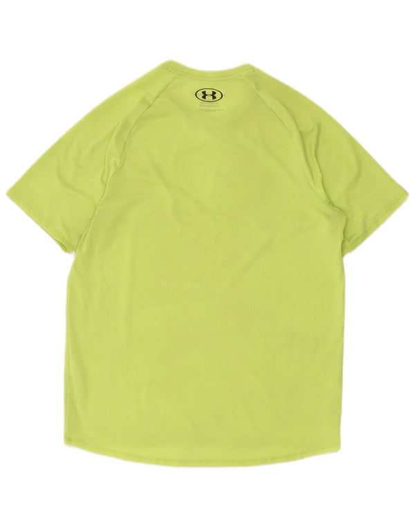Camiseta Under Armour Hombre Top Poliéster Verde Medio
