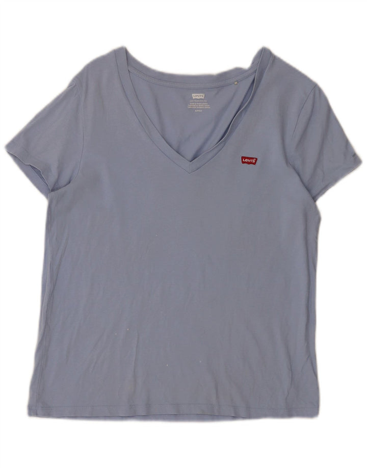 Levi's Camiseta para mujer Top UK 10 Small Blue