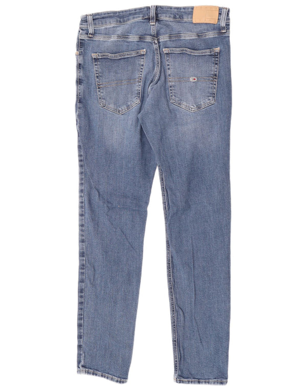 Tommy Hilfiger Vaqueros Austin Slim Tapered para Hombre W33 L34 Algodón Azul