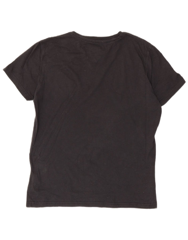 Camiseta Tommy Hilfiger Hombre Top Medium Negro Algodón