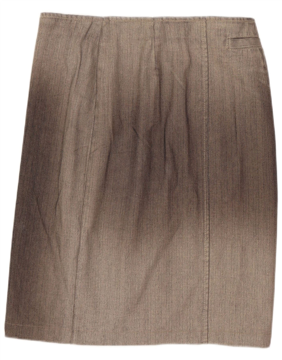Sportmax Falda Lápiz con Patrón Abstracto para Mujer UK 10 Small W28 Gris