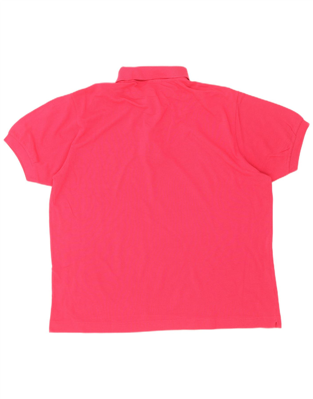 Polo Lacoste para hombre talla 7 2XL algodón rosa