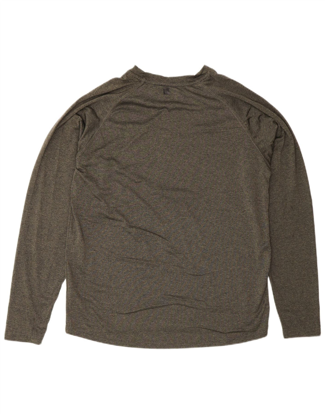 Top IsoCool de manga larga para hombre de Mountain Warehouse con motas en color caqui medio
