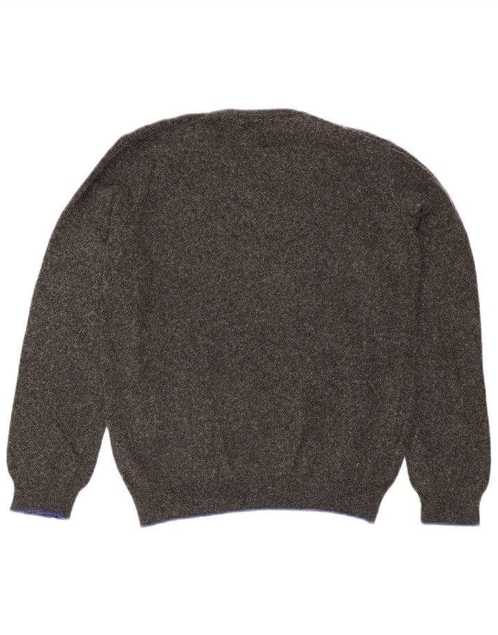 North Sails Jersey Con Cuello En V Para Hombre Poliamida Gris Medio