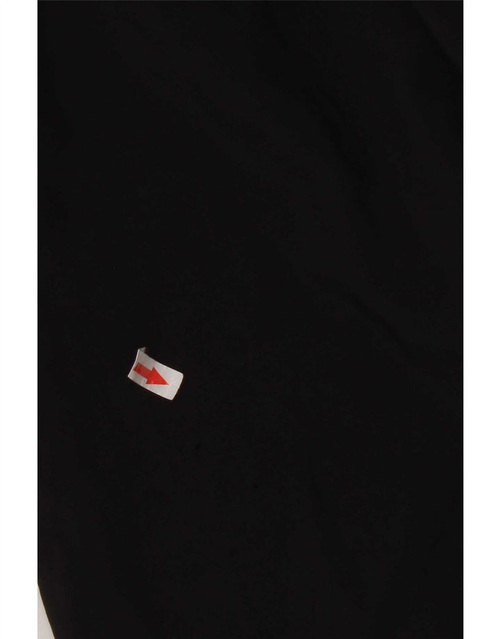 Adidas Pantalones de chándal para hombre UK 36/38 Small Negro Poliéster
