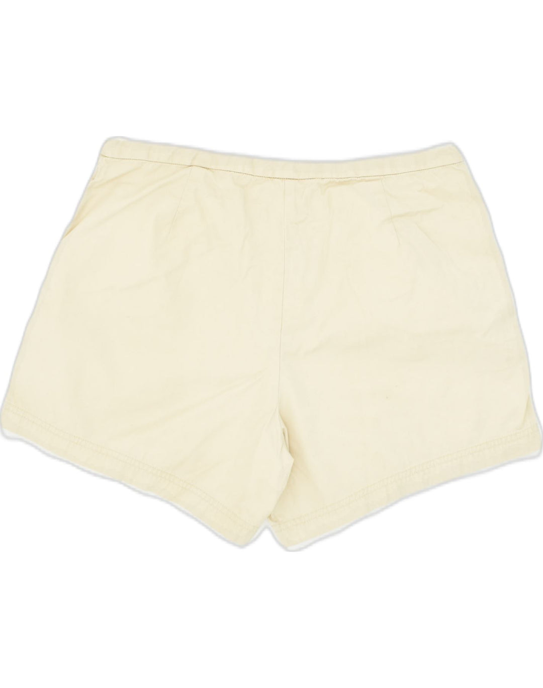 J. CREW Womens Hot Pants US 6 Medium W30 Off White Cotton | Vintage J. Crew | Thrift | Second-Hand J. Crew | Used Clothing | Messina Hembry 