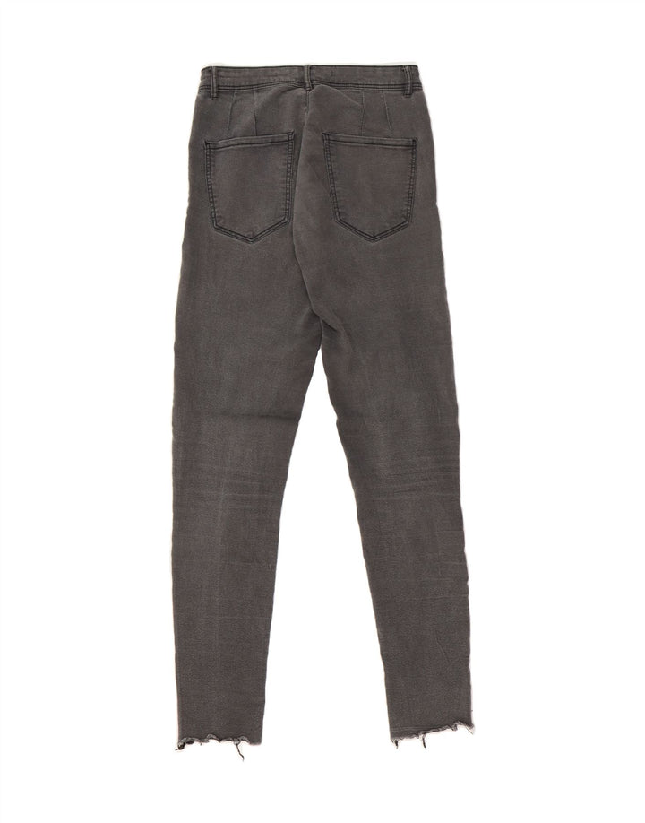 ZARA Womens Distressed Legging Jeans W26 L29  Grey Vintage Zara and Second-Hand Zara from Messina Hembry 