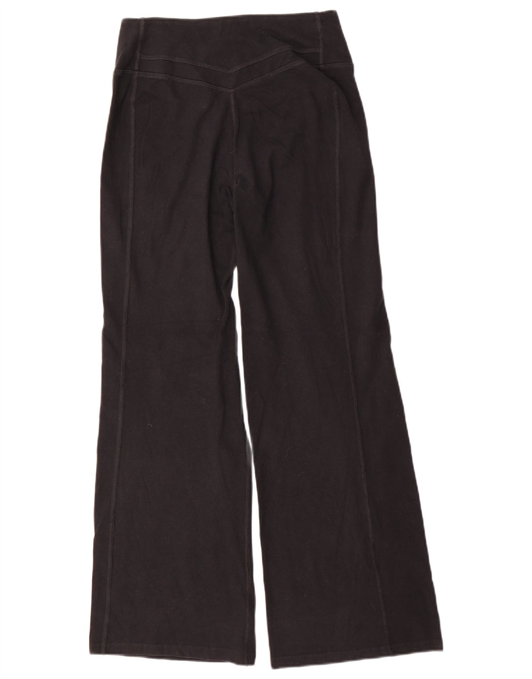 Nike Dri Fit Leggings de pierna ancha para mujer, talla 40, color negro