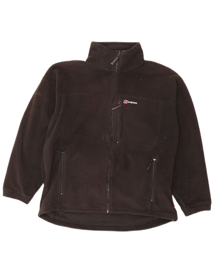 Berghaus Chaqueta Polar Extragrande para Mujer UK 40 XL Poliéster Negro