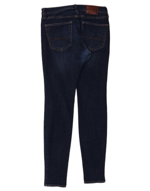 Vaqueros Hollister Super Skinny para hombre W33 L34 Algodón azul marino