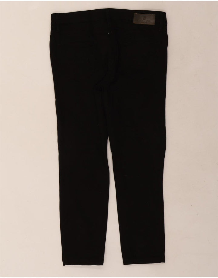 Vaqueros Massimo Dutti Mujer Crop Slim W32 L25 Negro