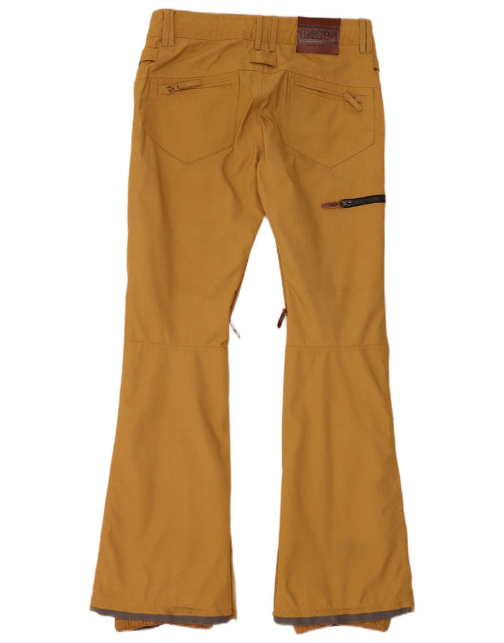 DC Pantalones de esquí cargo para mujer UK 10 Small Beige Nylon