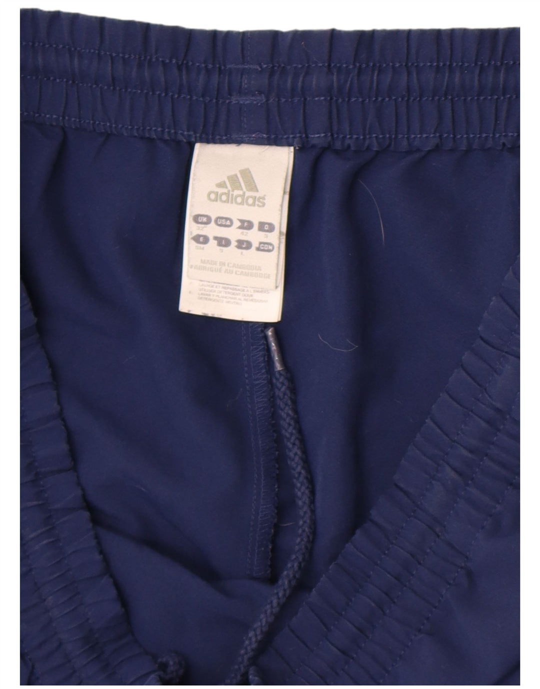 Pantalón Corto Deportivo Adidas Hombre Medio Azul Marino Poliéster