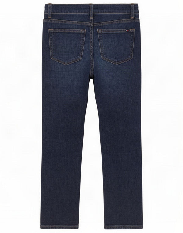 Tommy Hilfiger Jeans recortados para mujer US 6 Medium W30 L24 Azul marino
