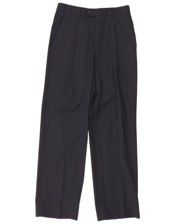 Armani Mens Pegged Casual Pantalones IT 46 Pequeño W28 L29 Negro