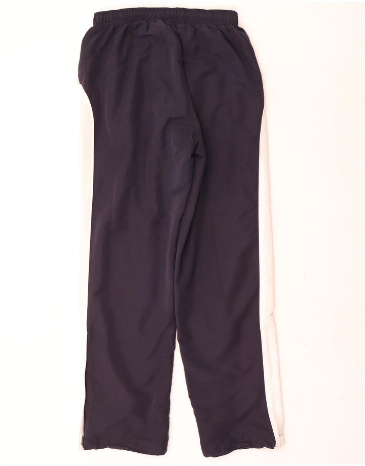 Pantalones De Chándal Lotto Hombre Poliéster Color Block Azul Marino Medio
