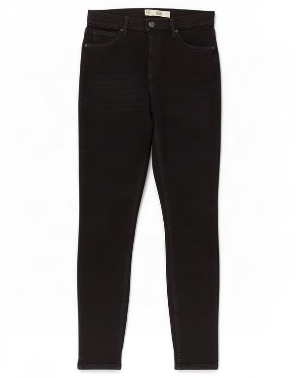 Topshop Jamie Skinny Jeans para Mujer W30 L32 Algodón Negro