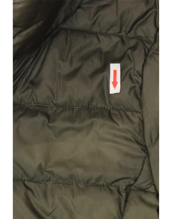 Esprit Chaqueta acolchada con capucha para mujer UK 46 Large Khaki