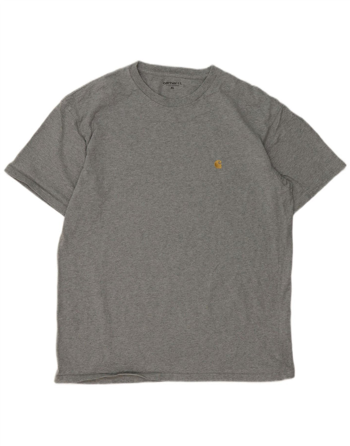 Carhartt Camiseta Hombre Top XL Algodón Gris