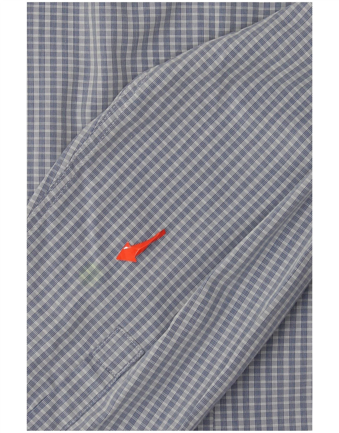 Camisa Calvin Klein Slim Fit para hombre Talla 43 17 XL Cuadros azules