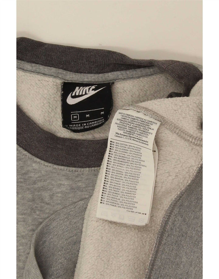 Sudadera Nike Jumper Gris Medio De Algodón Moteado