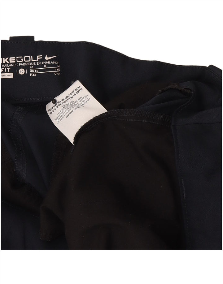 Nike Golf Chino Shorts para mujer UK 14 Medium W34 Azul marino Poliéster