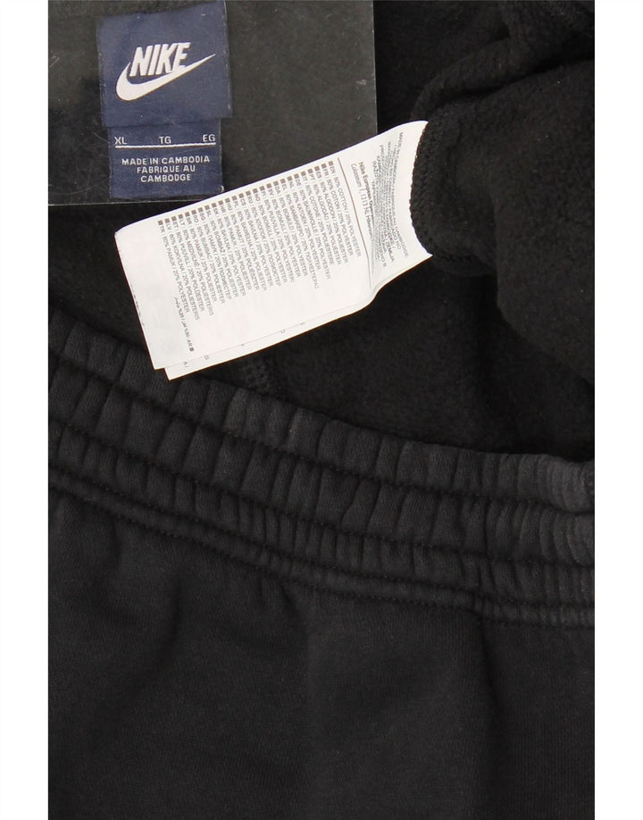 NIKE Hombre Pantalones de Chándal Joggers XL Negro Algodón