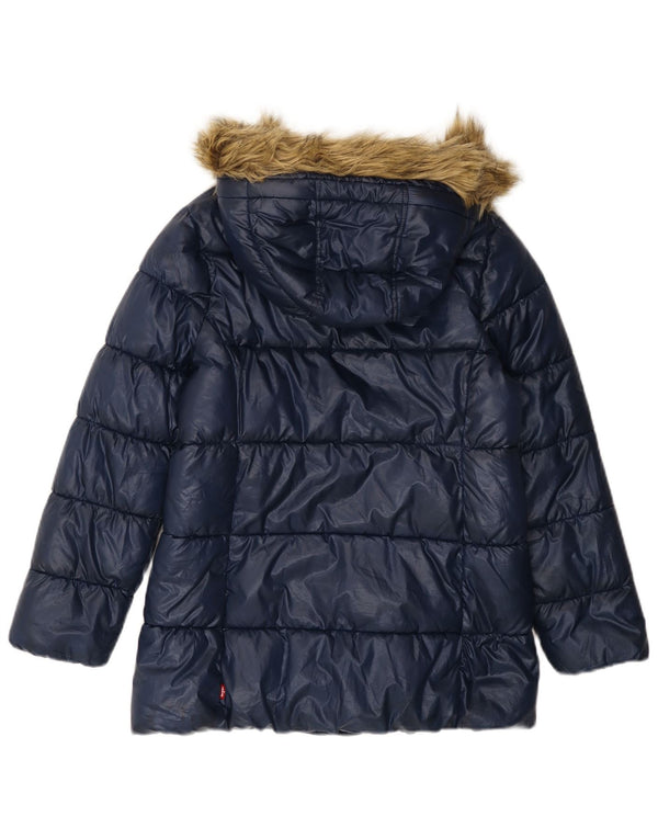 LEVI'S Chaqueta Acolchada Niña 11-12 Años Azul Marino Poliéster