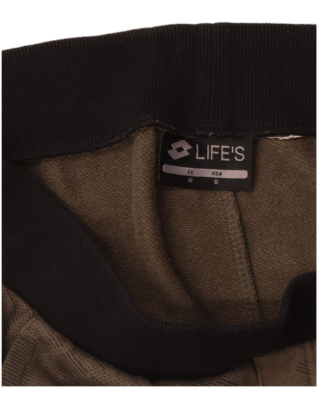 Pantalones Cortos Deportivos Lotto Hombre Verde Medio Camuflaje