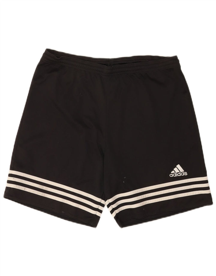 Adidas Mens Climalite Sport Shorts Medio Negro Poliéster