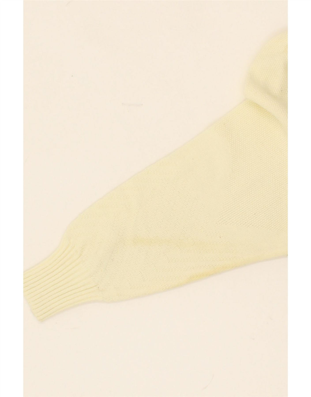 VINTAGE Womens Crew Neck Jumper Sweater UK 12 Medium Yellow Vintage Vintage and Second-Hand Vintage from Messina Hembry 