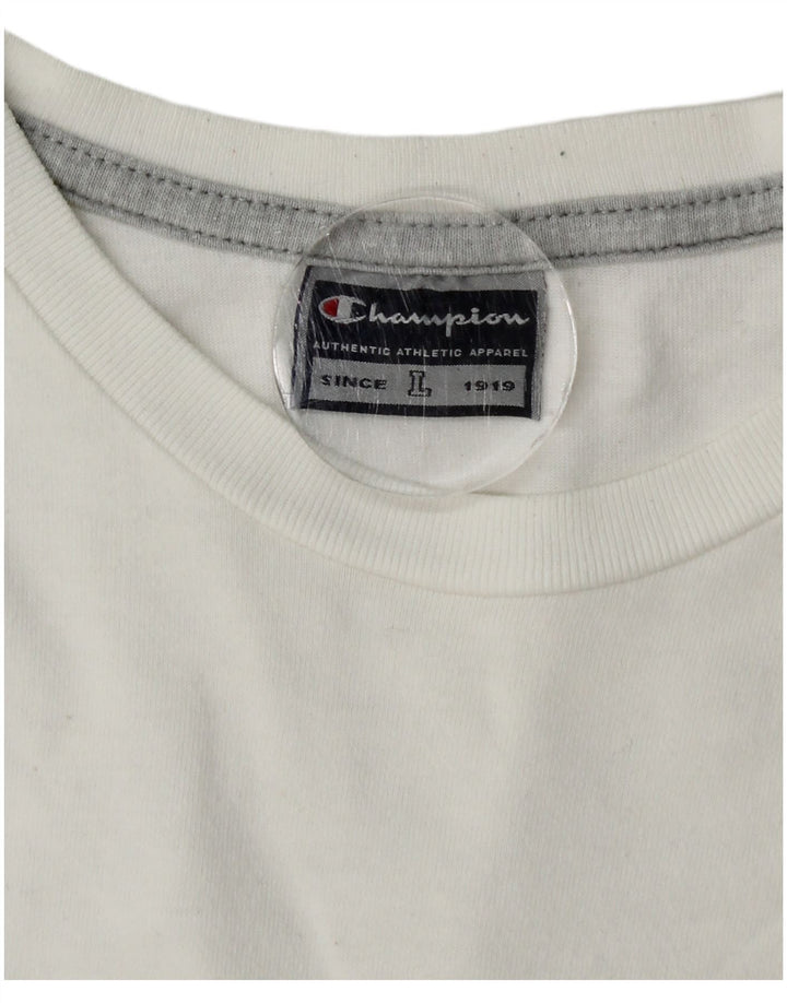 Champion Camiseta Gráfica para Hombre Top Grande Blanco