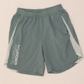 Under Armour Shorts deportivos con gráficos en bloques de color verde medio |