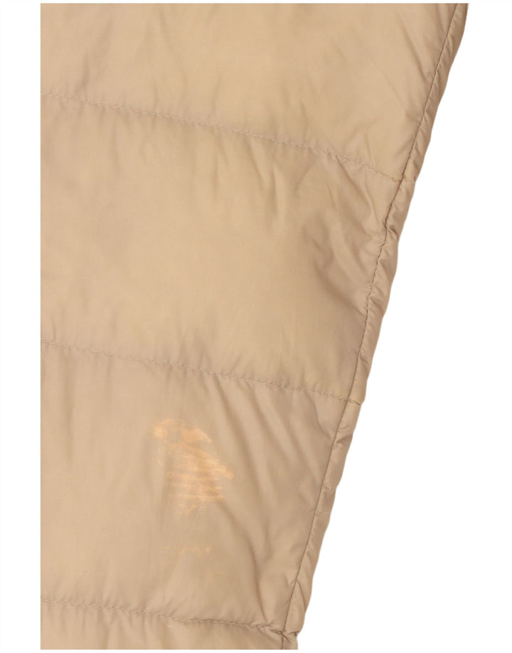 Calvin Klein Chaqueta acolchada para mujer UK 44 Medium Beige Nylon