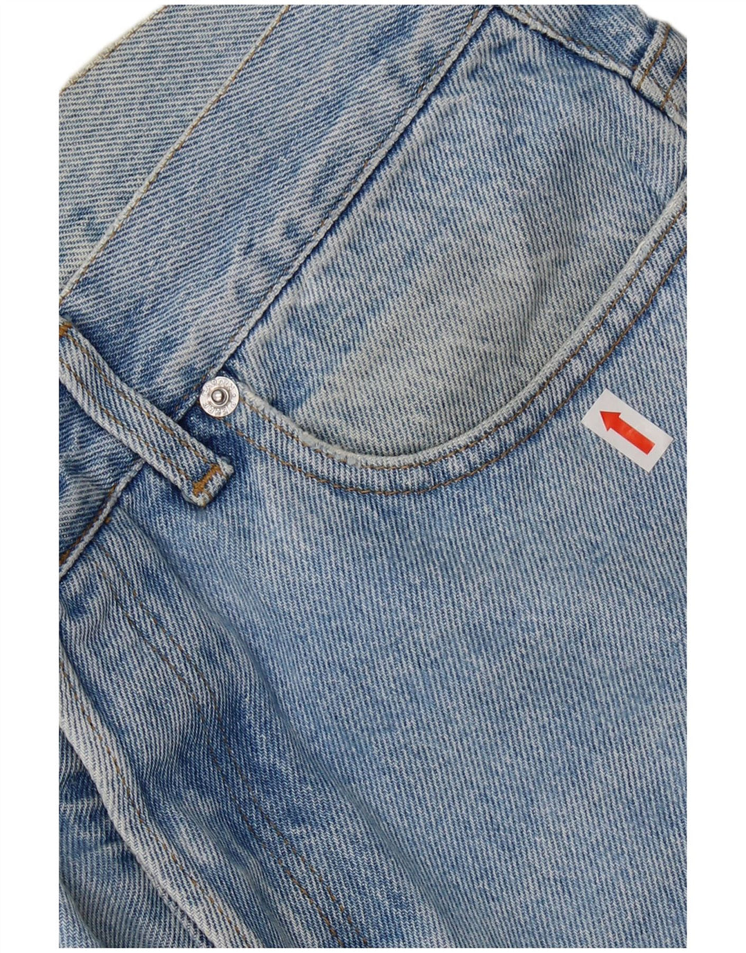 PIERRE CARDIN Vaqueros cónicos para mujer EU 40 Medium W30 L31 Algodón azul