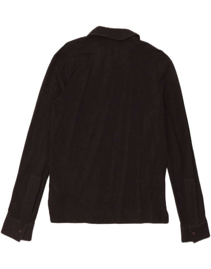 Bikkembergs Camisa Hombre Grande Algodón Negro