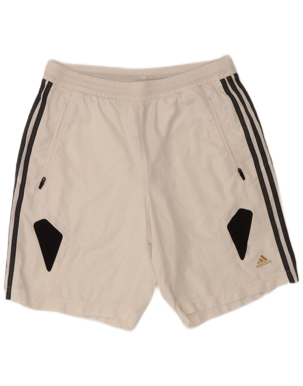 Adidas Mens Climacool Sport Shorts Medio Blanco Colorblock Poliéster