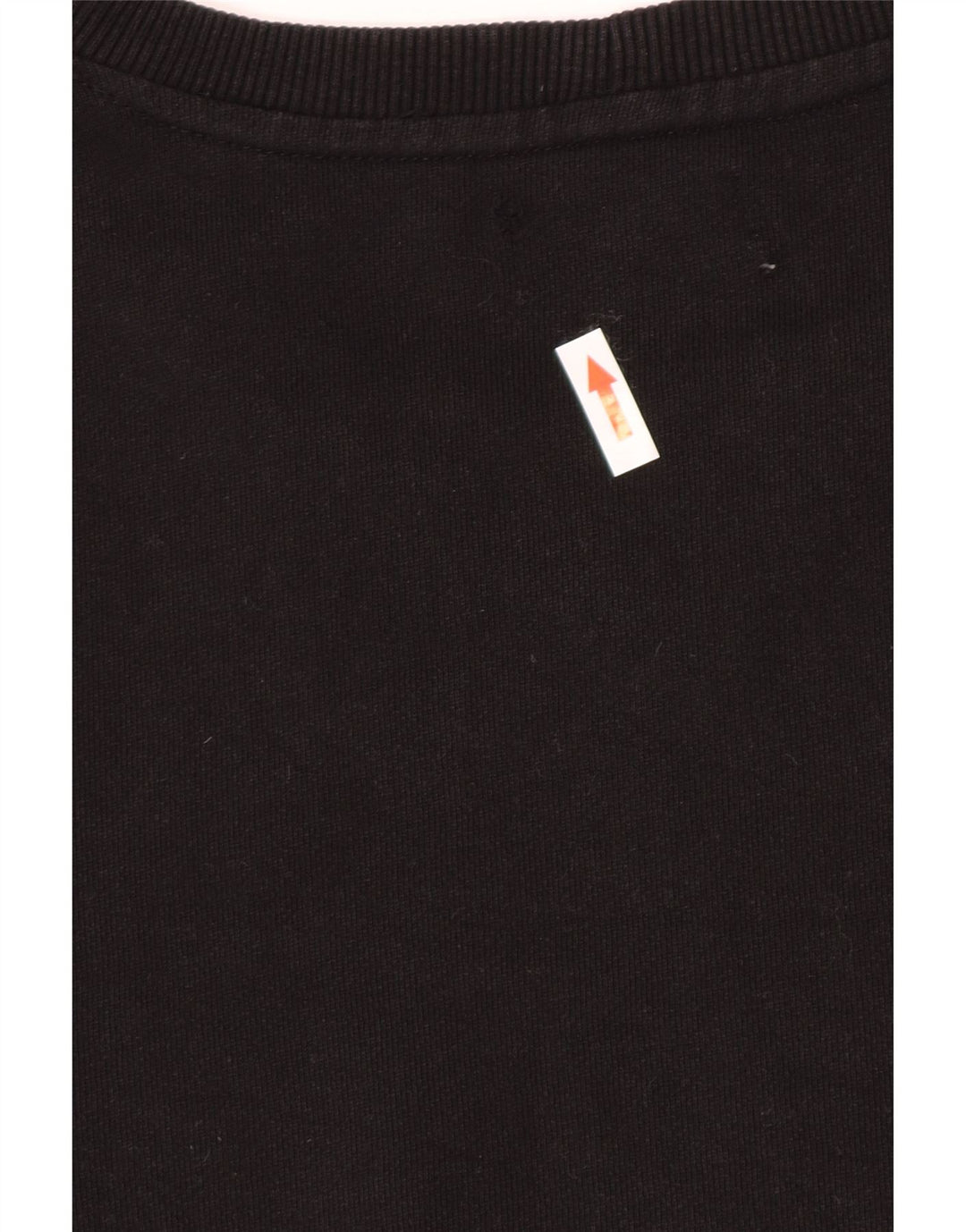 Zara Hombre Sudadera Jumper Large Negro Algodón