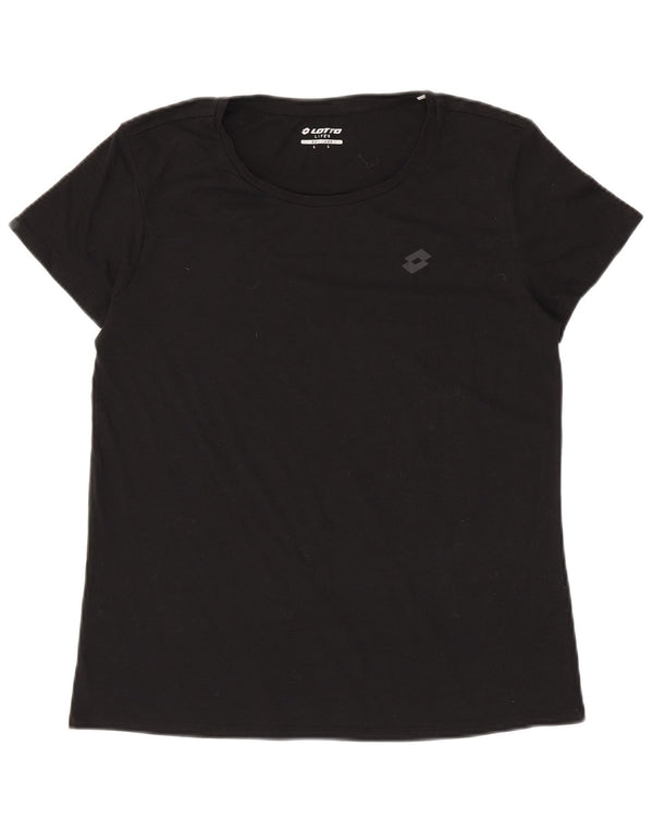 LOTTO Camiseta para mujer Top UK 46 Large Black